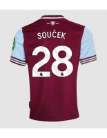 West Ham United Tomas Soucek #28 Hjemmedrakt 2024-25 Korte ermer